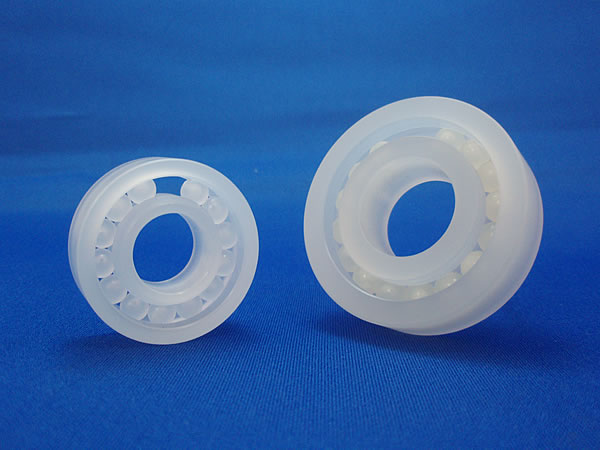 Full Ball Type Plastic Ball bearings without Cages